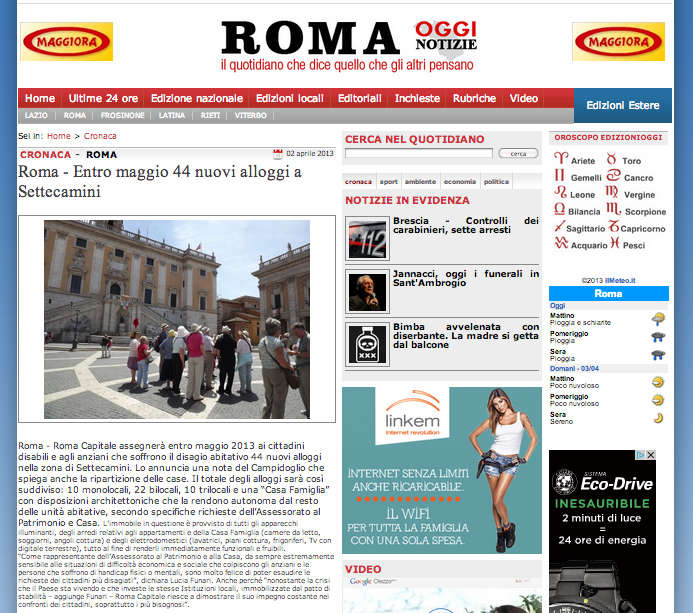 roma oggi